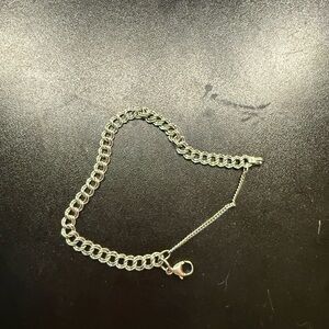 James Avery Silver Curb Chain Bracelet